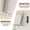 REMYSAOS Hanging Bookshelf Magazine Rack Clear Magazine Display Stand, Wall Mount Acrylic Magazine Holder for Living Room Office Waitting Room, Bookshelves Comic Storage Organizer (Size : 16x4x40cm) view 4