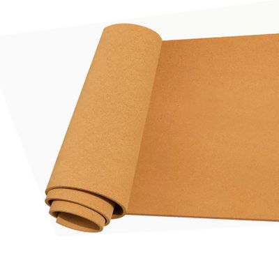 Cork Roll, Cork Board For Wall, Pin Boards For Walls, Cork Floor Tiles, Sound Insulation, 1/3" 1/4" Thick, For Floor Home Board Corner Wall Line, Brown ( Color : Thick 6mm , Size : 0.6mx1m(2ftx3.3ft)