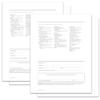 Interior Buyers Guide Backer Only Form 8.5" x 11" 1-Part FTC - 200 Pack view 1