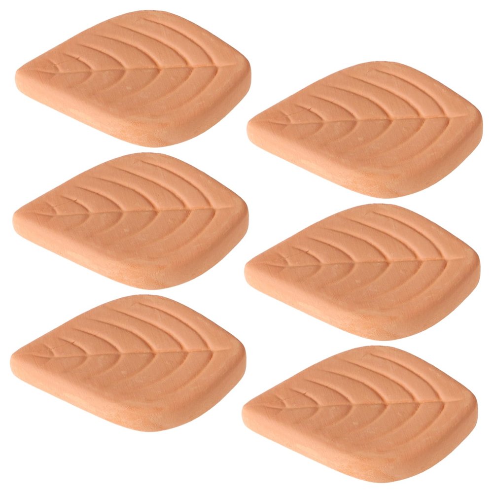 MAGICLULU 6pcs Leaf-shaped Sugar Keeper for Softening Reusable Saver Moisture Absorber for Food Storage Container Prevents Caking Hardening Kitchen Accessory