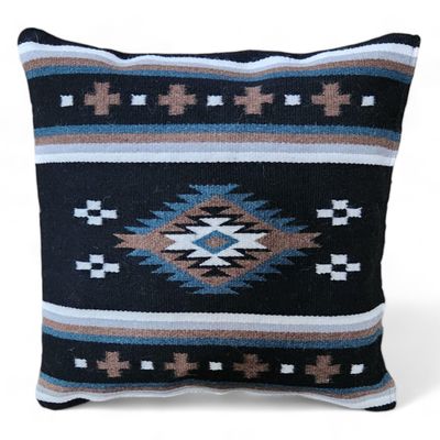 20 X 20 Handwoven Wool Southwestern Pillows Western Pillow Cover (Alma)