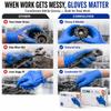 CoreGloves Gloves Disposable Latex Free Powder Free, Nitrile Gloves, Work Food grade Cleaning Mechanic Tattoo Lab - Medium view 3