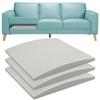 RA RUNNING ALIEN Couch Cushions Support for Sagging Seat -20"X 20"Curved Foam Sofa Cushion Support Board,Grey Couch Supporterfor Under The Cushions,Set of 3 view 1