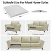 RA RUNNING ALIEN Couch Cushions Support for Sagging Seat -20"X 20"Curved Foam Sofa Cushion Support Board,Grey Couch Supporterfor Under The Cushions,Set of 3 view 4