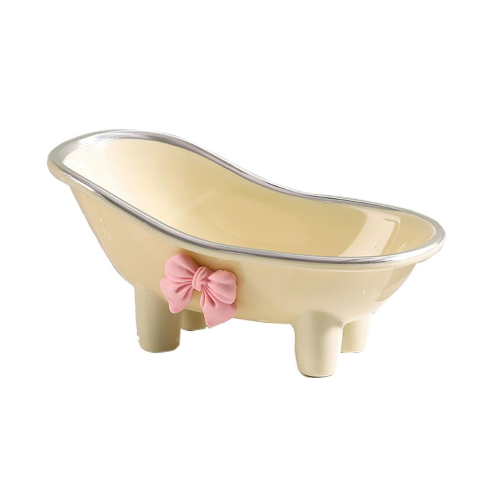 Mllepjdh ABS Soap Tray with Drainage Holes Cartoon Bathtub Soap Box Soap Dish Rack Easy to Clean Suitable for Home Hotel Use