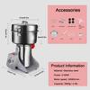 2000g Safety Grain Mill Grinder 4100w High-speed Electric Stainless Steel Commercial Pulverizer Grinding Machine for Wheat Corn Rice Pepper Herbs Coffee Beans Dried Mushrooms view 4