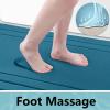 Arotive Memory Foam Bathroom Rug Mat 24x16, Ultra Soft and Absorbent Bath Mat, Machine Wash Dry, Comfortable Bath Rug Carpet for Bathroom Floor, Tub and Shower, Peacock Blue view 3