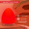 Red Light Night Light Lamp for Sleep, Red Nightlight Desk Lamp with 670nm Wavelength Multi-Color and Brightness Options Remote Control USB Charging Elegant Design view 3