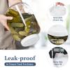 Folinstall 1.5 Gallon Large Fermentation Jars with 2 Airtight Lids and 3 Airlocks, Wide Mouth Glass Mason Jar with Scale Mark, Pickle jars, Mead Making Kit, Kimchi Containers, 2 Pack view 3