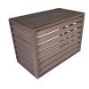 Mini Split Air Conditioner Cover for Outside Units,louver grille dust cover,Aluminum Air Conditioner and Heat Pump Cover , fence to hide air conditioner,outer materia , Suitable for indoor and outdoor view 1