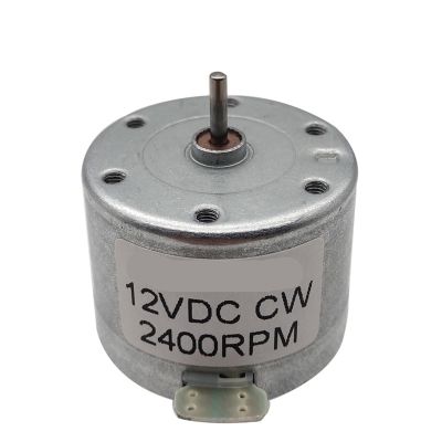 ADPVRLUQ 2 Pcs 530 Model 6V 9V 12V Mini DC Recorder Motor CW or CCW Optional, high Speed 2400RPM Suitable for Equipment Maintenance (Size : CCW, Color : 9v 2400rpm)
