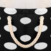 Hsnar Black White Polka Dot Canvas Collapsible Organizer Storage Baskets for Organizing Laundry Hamper Storage Bins for Clothes Bedroom view 4