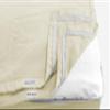 Aryav Bedding Zip On Fitted Sheet Cal King Size 72X84 - Includes 2 Zip-On Sheets & 1 Fitted Sheet Base - 12 Inch. Deep Pockets Cal King Size Zipper Sheets - Soft Cotton 500 TC Fitted Sheet - Ivory view 2