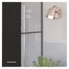 Sines Medicine Cabinet, Four Internal Shelves, Double Door -Black view 2