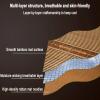 Traditional Summer Sleeping Rattan Pad, Double-Sided Rattan Cooling Mattress Topper, Folding Smooth Air Conditioning Mat for Bed, Foldable Rattan Mattress, Double-Sided Use, Summer Bedding (Color : B view 3