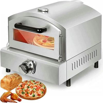 BTURYT Pizza Electric Oven, Stainless Steel Drawer Toaster Oven, 360 Degree Uniform Temperature, High Temperature And Corrosion Resistance, Very Suitable For Home Restaurants, Default
