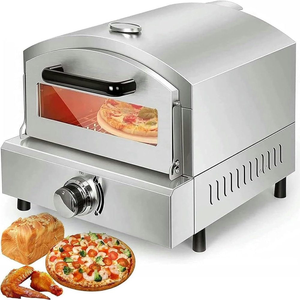 BTURYT Pizza Electric Oven, Stainless Steel Drawer Toaster Oven, 360 Degree Uniform Temperature, High Temperature And Corrosion Resistance, Very Suitable For Home Restaurants, Default