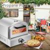 BTURYT Pizza Electric Oven, Stainless Steel Drawer Toaster Oven, 360 Degree Uniform Temperature, High Temperature And Corrosion Resistance, Very Suitable For Home Restaurants, Default view 2