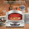 BTURYT Pizza Electric Oven, Stainless Steel Drawer Toaster Oven, 360 Degree Uniform Temperature, High Temperature And Corrosion Resistance, Very Suitable For Home Restaurants, Default view 3
