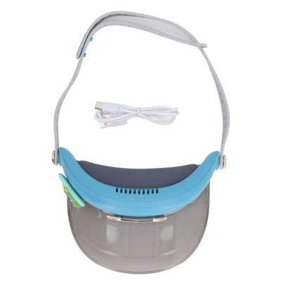 Sun Hat Fan for Children, Empty Hat with Fan 3 Speed Electric Fan Bladeless with Rechargeable Sun Hat for Children