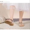 Womens Summer Flats Sandals Casual Bohemian Dressy Thong Flat Shoes Comfortable Slip on Elastic Ankle Strap Beach Sandals view 2