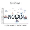Custom Name Submarine & Pirate Ship Wall Decals - Nautical Nursery Decor, Kids Room Wall Art, Removable Vinyl Stickers for Bedrooms & Playrooms view 4