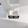28 Inch Wall-Mounted Bathroom Vanity with Sink, for Small Bathroom (KD-Packing) view 2