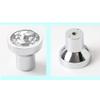 AthuAh Crystal Door knobs, Square Crystal Rhinestone Furniture Door Wardrobe Cupboard Cabinet Drawer Pull Handles Knobs 2pcs (Color : Knobs) (Color : Knobs) view 2