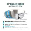 All-Clad D5 5-Ply Brushed Stainless Steel Sauteuse with lid and Strain & Splatter Guard, 4-Quart, Induction, Oven & broiler safe up to 600F, Cookware, Kitchen Essential, Pots and Pans, Silver view 2