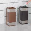 LUNIZ Outdoor Garbage Can Hotel Shopping Mall Stainless Steel Garbage Can Elevator Lobby Office Building with Extinguish Ashtray Square Ashtray Outside Trash Bin (Size : B) view 4