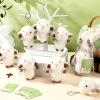 HyDren 12 Set Easter Plush Keychain Gifts 4.72 Inch Cute Stuffed Animal Pray Cards with Organza Bags for Baptism Jesus Gifts Easter Party Favors(Sheep) view 4