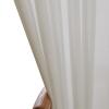 DotheDrape Champagne Pinch Pleated Semi Sheer Curtains 84W x 96L, 1 Panel view 3