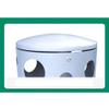 LUNIZ Outdoor Garbage Can Round Creative Outdoor Peel Bin Outdoor Covered Trash Can Scenic Park Street Trash Can Outside Trash Bin view 3