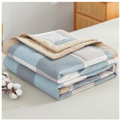 YySXIQ Summer Cooler Quilt for Home, Blanket for Bed Lightweight-Summer Cooler Quilt, Cooling Washable Lightweight Comforter Blanket, for All-Season (Color : K, Size : 180x200cm)