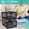 2 Pack Large Medicine Lock Box for Safe Medication, Lockable Storage Box for Fridge/Snacks Food, Phone Lock Boxes with Combination Code for Home/Dorms/Office Storage Lockers view 4