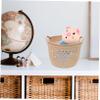 MAGICLULU Decorative Woven Basket Multi-function Storage Basket Large Capacity Rustic Style Home Organizer view 3