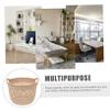 MAGICLULU Decorative Woven Basket Multi-function Storage Basket Large Capacity Rustic Style Home Organizer view 4