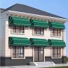Window Door Awning Canopy| Entry Door Front Door Awning for Sun Shutter, UV, Rain, Snow Protection,Fully Assembled(Color:Dark Green,Size:135x60x60cm) view 1