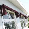 Window Door Awning Canopy| Entry Door Front Door Awning for Sun Shutter, UV, Rain, Snow Protection,Fully Assembled(Color:Dark Green,Size:135x60x60cm) view 3