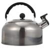 ABOOFAN Whistling Tea Kettle Stainless Steel Stove Top Whistling Water Kettle Hot Water Boiler Pot with Ergonomic Handle 2L Silver, 18.50X18.50X18.00CM view 1