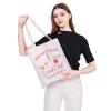 MEIKIUP Brunch Babe Social Club Shoulder Bag Bachelorette Party Women Weekend Gift Brunch Bachelorette Canvas Tote Bag (Brunch tote bag) view 2
