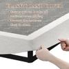 SHOANED Metal Box Spring Full Size - 9 Inch High Profile Heavy Duty Black Bed Base Non Slip Mattress Foundation Box Springs for Full Bed, Easy Assembly, No Noise view 3