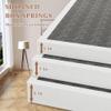 SHOANED Metal Box Spring Full Size - 9 Inch High Profile Heavy Duty Black Bed Base Non Slip Mattress Foundation Box Springs for Full Bed, Easy Assembly, No Noise view 4