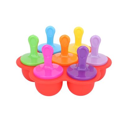 ZJchao Face Massage, Ice Roller Massager Reusable Silicone Ice Tray Fine Lines Removal Facial Beauty Ice Roller Ice Roller Cold Care Tools (Red)