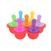 ZJchao Face Massage, Ice Roller Massager Reusable Silicone Ice Tray Fine Lines Removal Facial Beauty Ice Roller Ice Roller Cold Care Tools (Red) view 1