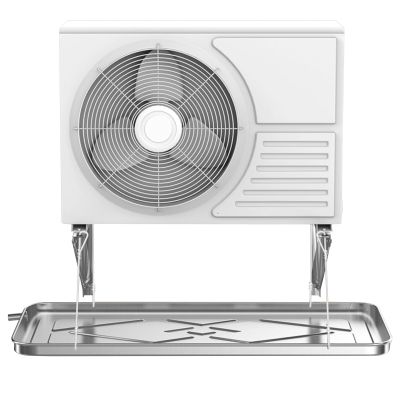 Air Conditioner Drip Tray Condensate Drain Pan, with Drain Tubing, for Window Ac and Mini Split Units, Outdoor Stainless Steel Universal Drip Tray, One-Piece Molding ( Color : 2-3P , Size : Hose 300cm
