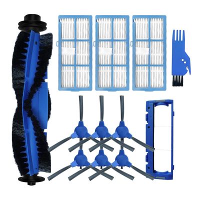 JINGDING Main Brush, Side Brush, Hepa Filter, Main Brush Cover, Compatible for Kyvol E30 / E31 / E20, Robot Vacuum Cleaner Spare Parts Replacement Kit Spare Parts, Set a