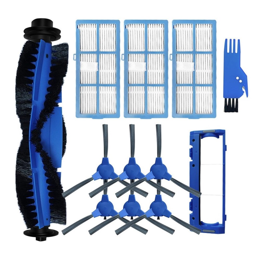 JINGDING Main Brush, Side Brush, Hepa Filter, Main Brush Cover, Compatible for Kyvol E30 / E31 / E20, Robot Vacuum Cleaner Spare Parts Replacement Kit Spare Parts, Set a