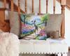 Caroline's Treasures Whippet Spring Path Throw Pillow Machine Washable, Indoor Outdoor Decorative Pillow for Couch, Bed or Patio, 14Hx14W view 3