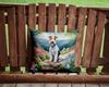 Caroline's Treasures Fox Terrier Spring Path Throw Pillow Machine Washable, Indoor Outdoor Decorative Pillow for Couch, Bed or Patio, 14Hx14W view 2